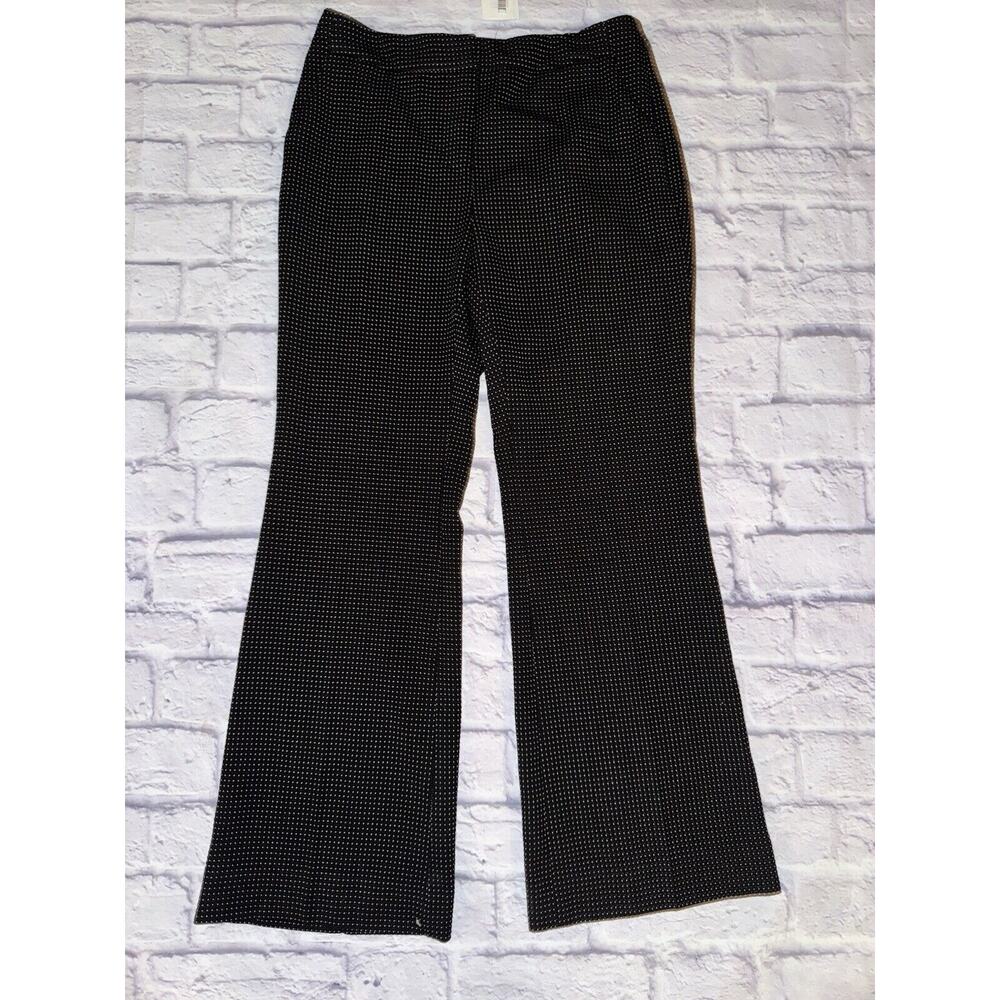 New‎ Chico’s So Slimming Trouser Black White Mini Dot Sz 4 Petite Chicos 0P $109